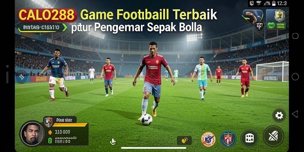 Tampilan menakjubkan gameplay sepak bola di CALO288.