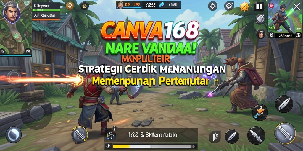 Tampilan gameplay seru dari CANVA168 dengan berbagai strategi.