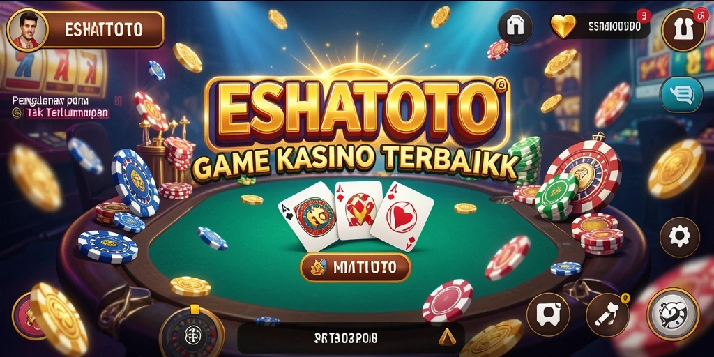 Tampilan gameplay menarik dari ESHATOTO di Kasino.