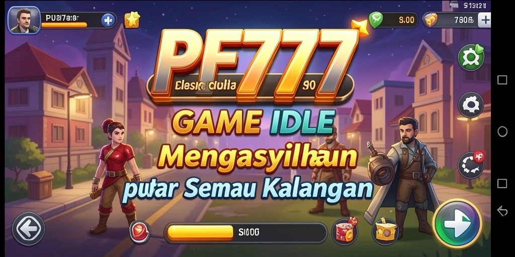Tampilan gameplay PF777 yang menarik dan interaktif dalam genre Idle.
