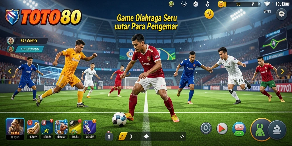 Tampilan gameplay seru dari TOTO80 dengan pertandingan yang mendebarkan.