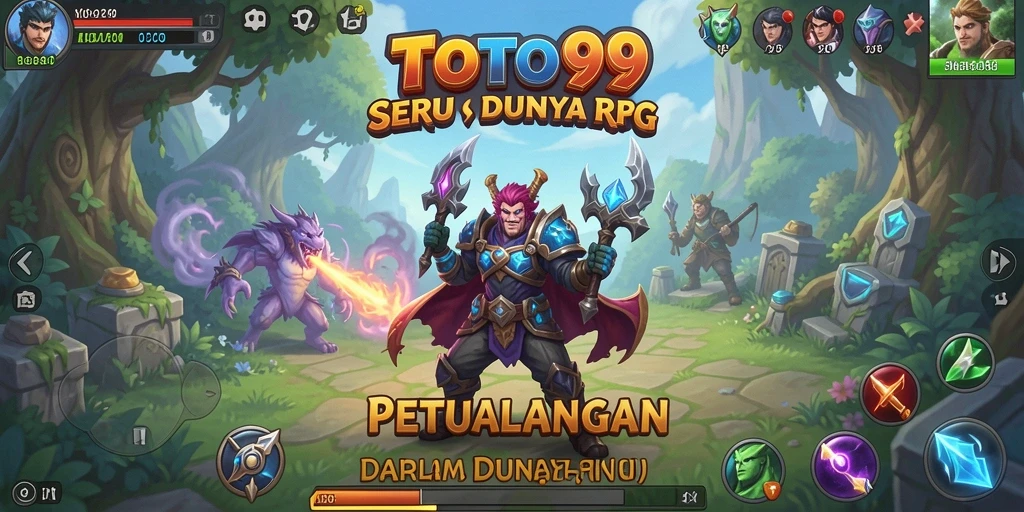 Gameplay RPG menakjubkan di TOTO99 dengan grafis memukau.